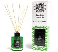 KDMD 120ml Reed Diffuser - Gooseberry & White Tea in Green KDMD Green
