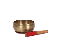 KDMD 15cm Beaten Brass Singing Bowl in Gold KDMD Gold