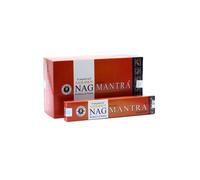 KDMD 15g Golden Nag Mantra Incense for Meditation & Relaxation in Red KDMD Red