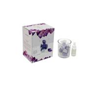 KDMD 280g Amethyst Crystal Oil Diffuser in Purple KDMD Purple