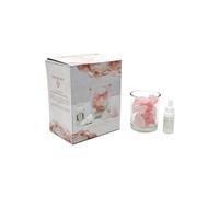 KDMD 280g Rose Quartz Crystal Oil Diffuser in Pink KDMD Pink