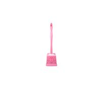 KDMD 50cm Toilet Brush with Lace Style Plastic Holder Random in Pink KDMD Pink
