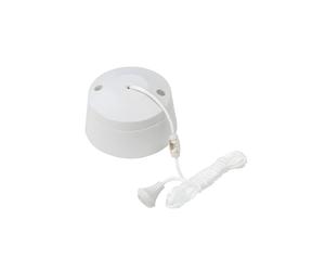 KDMD 6 Amp 2 Way Bathroom Toilet Light Ceiling Pull Cord Switch in White KDMD White