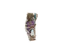 KDMD 6in Ritual Wand Smudge Stick with Rosemary, Sage & Aventurine in Green KDMD Green