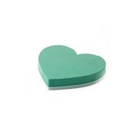 KDMD 7 inch Solid Heart Oasis Floral Foam 2 Pack in Green KDMD Green