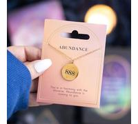 KDMD 888 Angel Number Abundance Necklace in Gold KDMD Gold