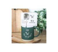 KDMD Ace of Spades Mug with Spade Spoon in Teal KDMD Teal