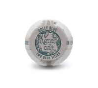 KDMD Agnes & Cat Bath Fizzer Dolly Blue Woody Scent Handmade UK in White KDMD White