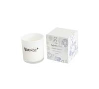 KDMD Agnes & Cat Parma Violet Sweet Soy Votive Candle in White KDMD White