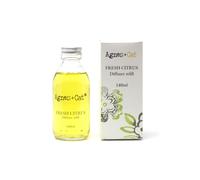 KDMD Agnes Cat Reed Diffuser Refill-Fresh Citrus 150ml, Bright & Refreshing in Yellow KDMD Yellow