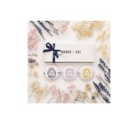 KDMD Agnes + Cat Secret Garden Bath Fizzer Gift Set - 3 Floral Bath Bombs