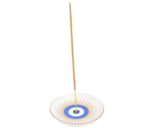 KDMD All Seeing Eye Incense Stick Holder in White KDMD White