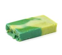KDMD Aloe Vera - Olive Oil Soap - SLICE approx 100g in Green KDMD Green