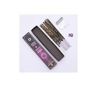 KDMD Amethyst Crystal & Lavender Smudge Incense Sticks in Brown KDMD Brown