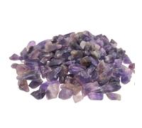 KDMD Amethyst Gemstone Chips Bulk - 1KG in Blue KDMD Blue One Size