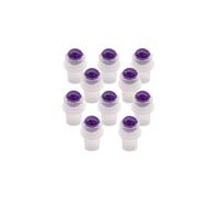 KDMD Amethyst Gemstone Roller Tip for 5ml Essential Oil Bottles in Purple KDMD Purple