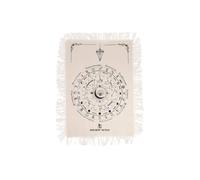 KDMD Ancient Witch All Seeing Eye Pendulum Divination Cloth in Cream KDMD Cream