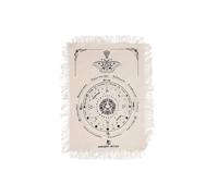 KDMD Ancient Witch Mystic Moth Pendulum Divination Cloth in Cream KDMD Cream One Size