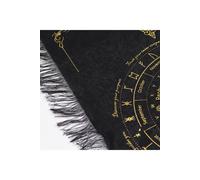 KDMD Ancient Witch Sun Face Pendulum Divination Cloth Black Gold KDMD Black