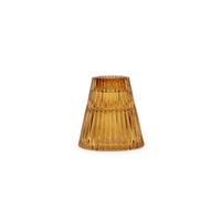 KDMD Antique Amber Flip Candle & Tealight Holder - Vintage Style Decor KDMD Amber