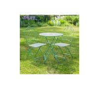KDMD Antique - Style Avalon Green Bistro Set KDMD Green
