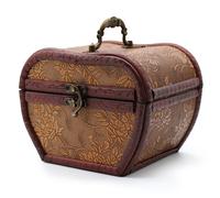 KDMD Apple 1920's Style Box in Maroon KDMD Maroon