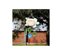 KDMD Aqua Turtle & Copis Drop Carving - Nautical Coastal Decor KDMD Multicolor