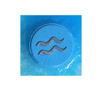 Zodiac Bath Fizzers Set - Aquarius To Pisces - Horoscope & Crystal Fragrance