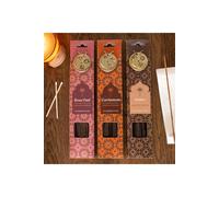 KDMD Arabian Nights Incense Gift Sets with Brass Holders - 18 Pack Display in Brown KDMD Brown