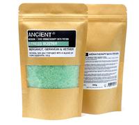 KDMD Aromatherapy Bath Potion in Kraft Bag 350g - Stress Buster in Green