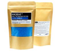 KDMD Aromatherapy Bath Potion in Kraft Bag 350g - Total Unwind in Blue