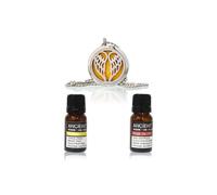 KDMD Aromatherapy Diffuser Necklace & Essential Oils Set in Amber KDMD Amber