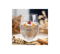 KDMD Autumn Magic 500ml Stemless Glass - Elegant Wine & Cider Gift in Clear KDMD Clear