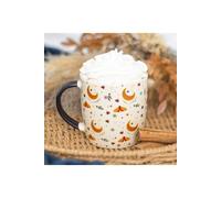 KDMD Autumn Magic Harvest Moon Print Mug in White KDMD White