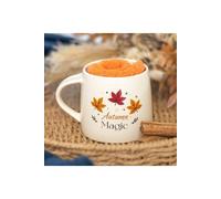 KDMD Autumn Magic Mug & Socks Set in White KDMD White