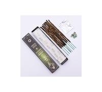 KDMD Aventurine Crystal & Chocolate Smudge Incense Set in Brown KDMD Brown