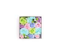 KDMD Baby Blessings Blue Soap Flower Gift Box Newborn Celebration