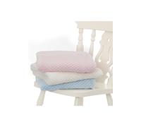 KDMD Babytown White Babies Waffle Blanket KDMD White
