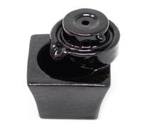 KDMD Back Flow Incense Burner - Round to Square in Black KDMD Black