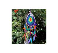 Bali Dream Catcher - Medium Multi Teardrop Wall Decor For Calm & Style