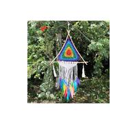 KDMD Bali Dreamcatcher - Large Multi Pyramid Boho Wall Decor KDMD Multicolor