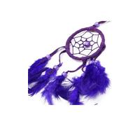 KDMD Bali Dreamcatcher Small Round Turquoise Pink Purple Handcrafted Decor KDMD Multicolor
