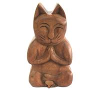KDMD Bali Magic Box - Yoga Cat in Brown KDMD Brown