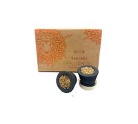 KDMD Banjara Ethno Tribal Palo Santo Smudge Cups - Handmade, , 6 Pack in Black KDMD Black