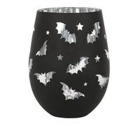 KDMD Bat Stemless Wine Glass in Black KDMD Black