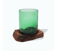 KDMD Beer Bottles - Beer Glass on Wood in Brown KDMD Brown