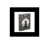 KDMD Black Cat Magick Spell Book Storage Box With Hidden Compartment KDMD Black