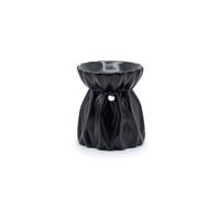 KDMD Black Geometric Oil Burner - Modern Fragrance Dispenser & Decor KDMD Black