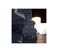 KDMD Black Haunted House Incense Cone Holder KDMD Black