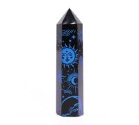 KDMD Black Obsidian Point - Mystic Story - Midnight Blue KDMD Blue One Size